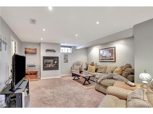 28 Hillier Crescent, Brantford, ON - Indoor With Fireplace