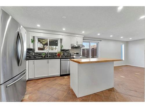139 Viscount Road, Brantford, ON - Indoor Photo Showing Kitchen With Upgraded Kitchen