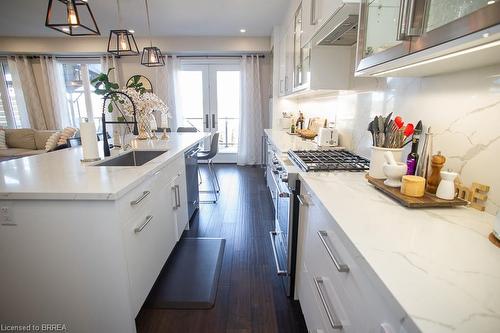 113 Munro Circle, Brantford, ON - Indoor Photo Showing Kitchen With Upgraded Kitchen