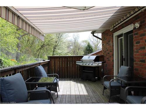 D-58 Harris Avenue, Brantford, ON - Outdoor With Deck Patio Veranda With Exterior