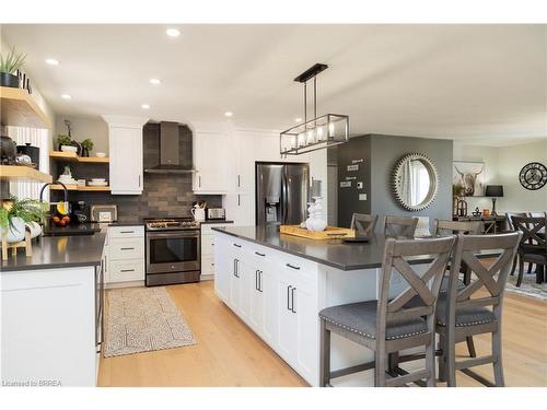 2132 Greenfield Road, Ayr, ON - Indoor Photo Showing Kitchen With Upgraded Kitchen