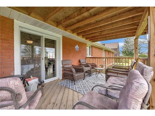 16 Broadview Drive, Burford, ON - Outdoor With Deck Patio Veranda With Exterior