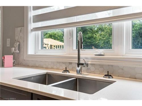 8 Lorne Card Drive, Paris, ON - Indoor Photo Showing Kitchen With Double Sink
