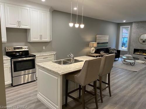 A-1079 Bay Street, Port Rowan, ON - Indoor Photo Showing Kitchen With Double Sink