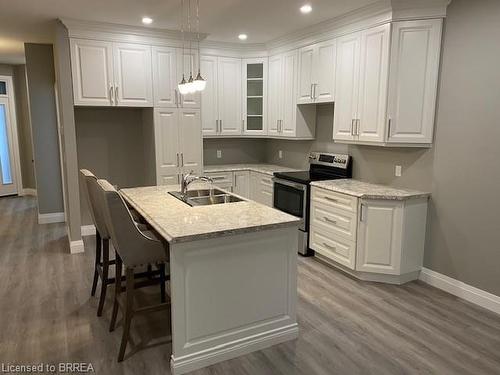 A-1079 Bay Street, Port Rowan, ON - Indoor Photo Showing Kitchen With Double Sink