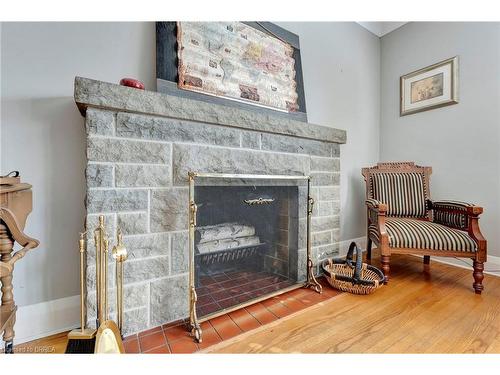 73 Franklin Street, Brantford, ON - Indoor With Fireplace