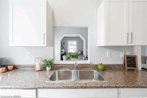 Main-129 West Street, Brantford, ON - Indoor Photo Showing Kitchen With Double Sink