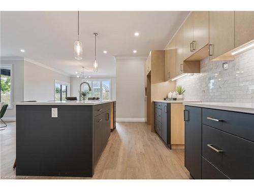 107 Judd Drive, Simcoe, ON - Indoor Photo Showing Kitchen With Upgraded Kitchen