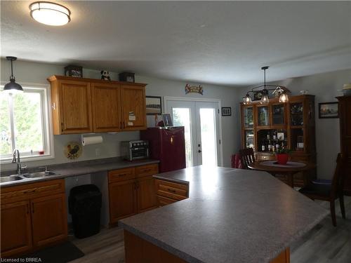 56 Cowan Street, Princeton, ON - Indoor Photo Showing Kitchen With Double Sink