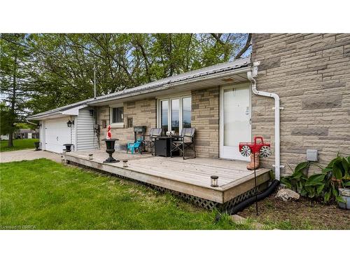 1039 St John'S Road W, Walsh, ON - Outdoor With Deck Patio Veranda With Exterior