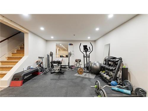 1039 St John'S Road W, Walsh, ON - Indoor Photo Showing Gym Room