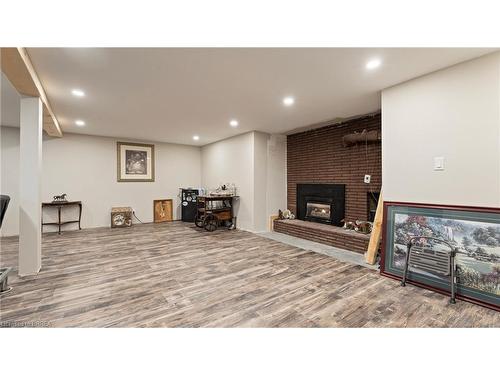 1039 St John'S Road W, Walsh, ON - Indoor With Fireplace
