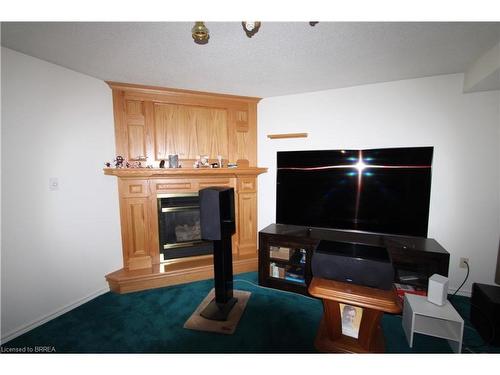 17-20 Courtland Drive, Brantford, ON - Indoor Photo Showing Living Room With Fireplace