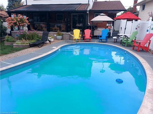 36 Mohawk Drive, St. Catharines, ON - Outdoor With In Ground Pool With Deck Patio Veranda