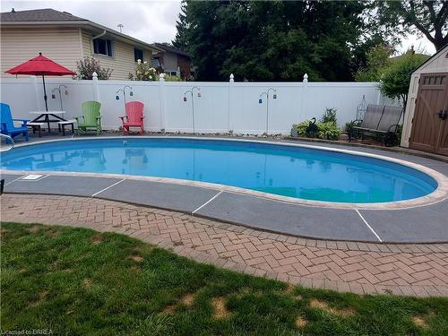 36 Mohawk Drive, St. Catharines, ON - Outdoor With In Ground Pool With Deck Patio Veranda With Backyard