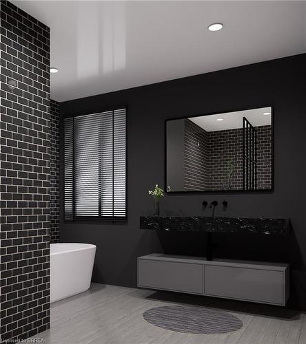 A-166 Grand River Avenue, Brantford, ON - Indoor Photo Showing Bathroom