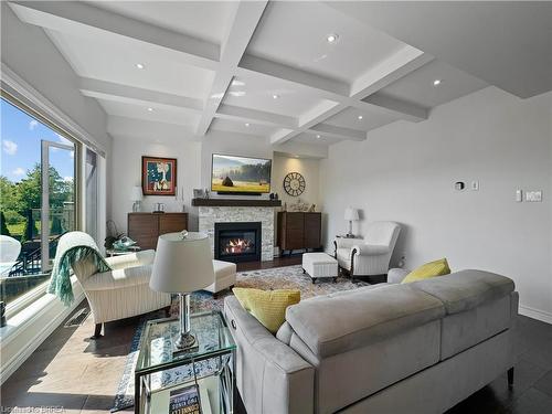 3 Heath Street, Brantford, ON - Indoor Photo Showing Other Room With Fireplace