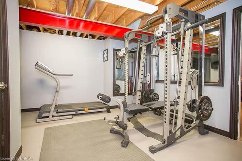 92 Highland Drive, Brantford, ON - Indoor Photo Showing Gym Room