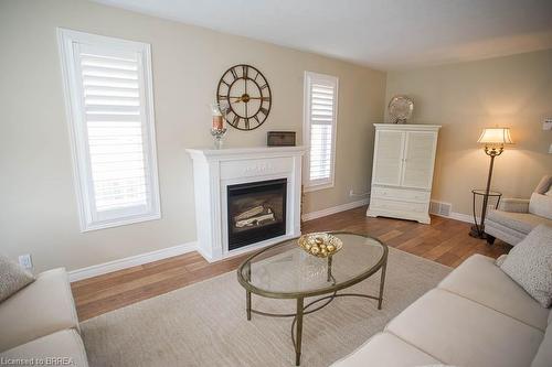 8 Ravine Court, Port Dover, ON - Indoor Photo Showing Living Room With Fireplace