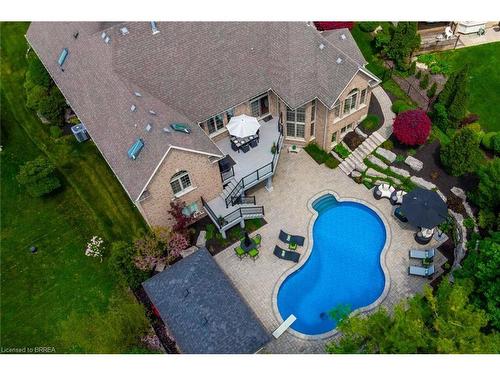 75 St. Andrews Drive, Brantford, ON - Outdoor With In Ground Pool