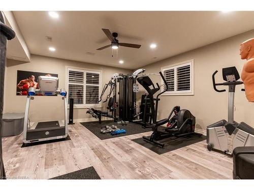 75 St. Andrews Drive, Brantford, ON - Indoor Photo Showing Gym Room