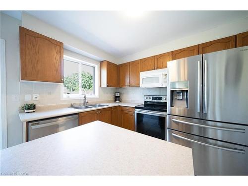 34 Stowe Terrace, Brantford, ON - Indoor Photo Showing Kitchen With Double Sink