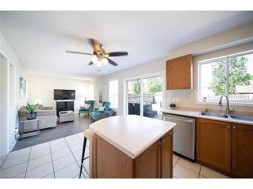 34 Stowe Terrace, Brantford, ON - Indoor Photo Showing Kitchen With Double Sink