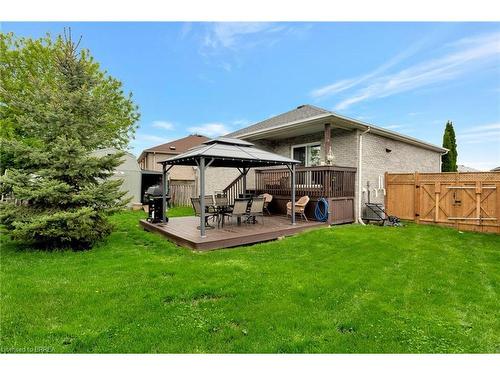 45 Brewster Way, Brantford, ON - Outdoor With Deck Patio Veranda