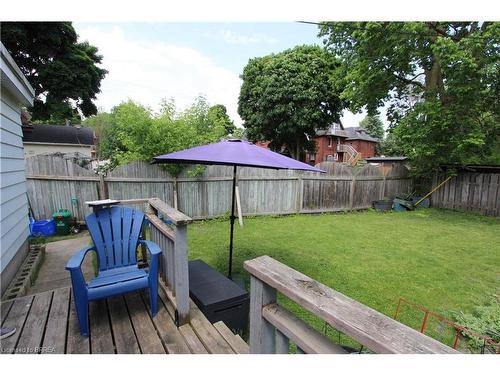 122 Chatham Street, Brantford, ON - Outdoor With Deck Patio Veranda With Backyard