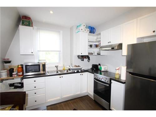 122 Chatham Street, Brantford, ON - Indoor Photo Showing Kitchen With Double Sink