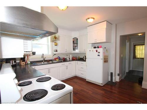 122 Chatham Street, Brantford, ON - Indoor Photo Showing Kitchen With Double Sink