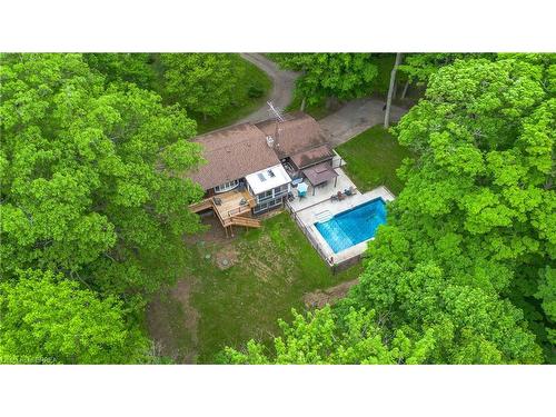 12 Campbell Farm Road, Brantford, ON - Outdoor With In Ground Pool