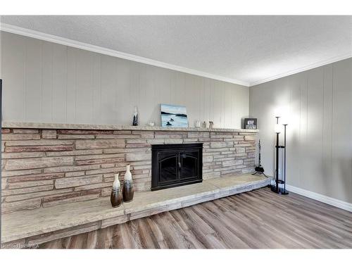 150 Clarke Road, Paris, ON - Indoor Photo Showing Living Room With Fireplace