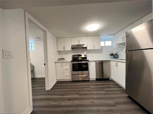 Lower-448 West Street, Brantford, ON - Indoor Photo Showing Kitchen