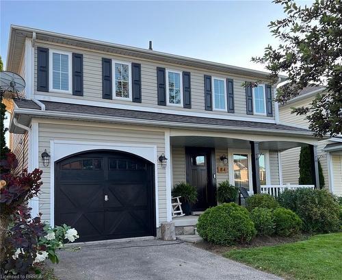 84 Gaydon Way, Brantford, ON - Outdoor With Deck Patio Veranda With Facade