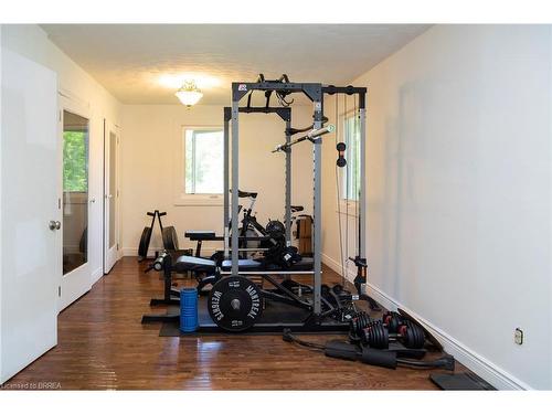 251 Harley Road, Harley, ON - Indoor Photo Showing Gym Room