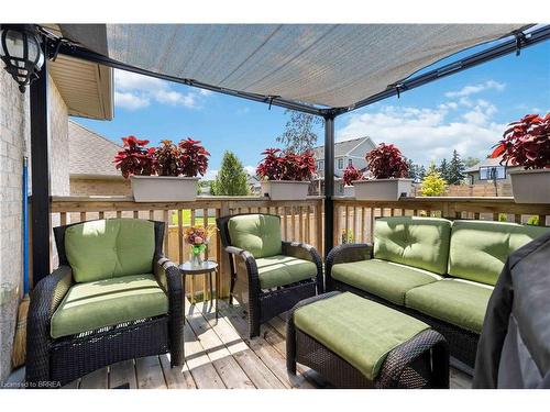 160 Oak Street, Simcoe, ON - Outdoor With Deck Patio Veranda With Exterior