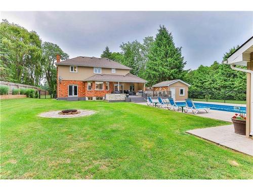 259 Blueline Road, Norfolk County, ON - Outdoor With In Ground Pool With Backyard With Exterior