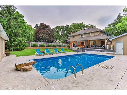 259 Blueline Road, Norfolk County, ON - Outdoor With In Ground Pool With Backyard With Exterior