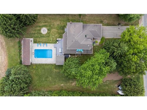 259 Blueline Road, Norfolk County, ON - Outdoor With In Ground Pool With View