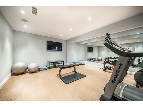 49 Ruijs Boulevard, Brantford, ON - Indoor Photo Showing Gym Room