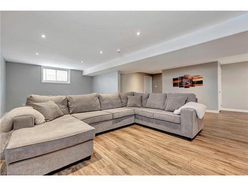 7 Cavendish Court, Simcoe, ON - Indoor Photo Showing Living Room With Fireplace