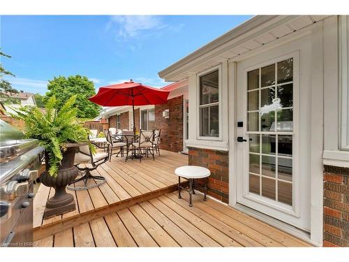 166 St George Street, Brantford, ON - Outdoor With Deck Patio Veranda With Exterior