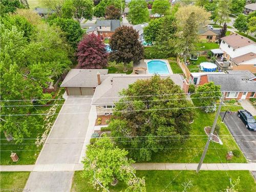 166 St George Street, Brantford, ON - Outdoor With In Ground Pool