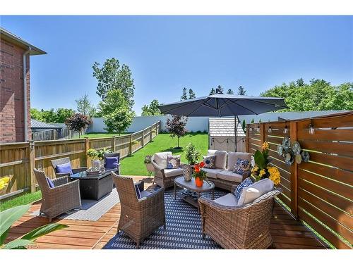 180 Thomas Avenue, Brantford, ON - Outdoor With Deck Patio Veranda With Exterior