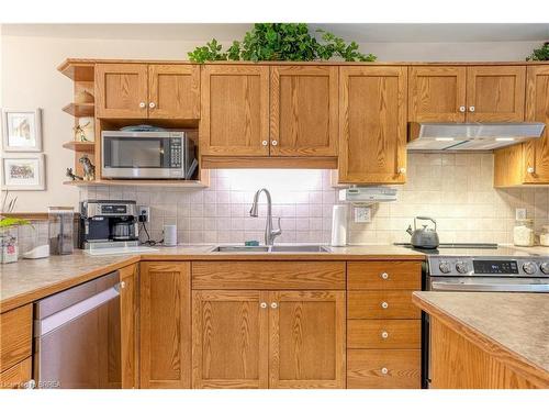 28 Richter Street, Brantford, ON - Indoor Photo Showing Kitchen With Double Sink