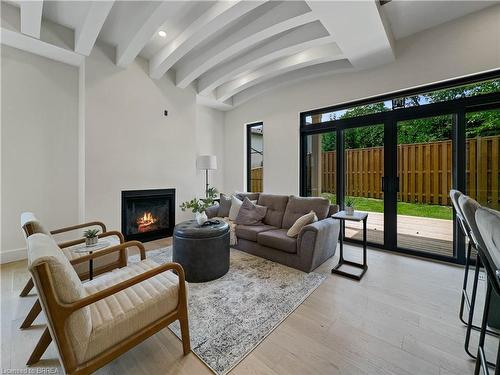 75 Grand River Street S, Paris, ON - Indoor Photo Showing Other Room With Fireplace