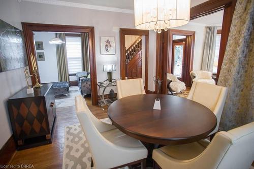 166 Brock Street, Brantford, ON - Indoor Photo Showing Dining Room