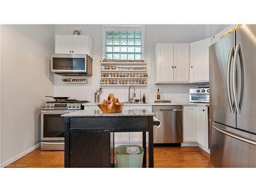 166 Hess Street N, Hamilton, ON - Indoor Photo Showing Kitchen