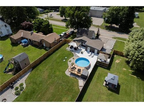 16 Church Street W, Scotland, ON - Outdoor With Above Ground Pool With View